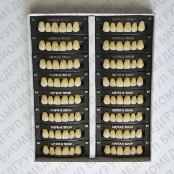 Зубы акриловые 3х слойные Kaifeng гарнитур 28 зубов HUGE DENTAL S4A2