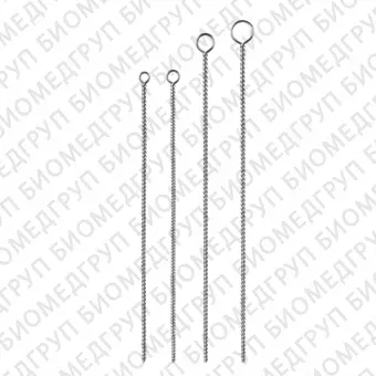Петля микробиологическая, d 1,5 мм, длина 100 мм, нихром, 10 шт./уп., Диаэм, 3221