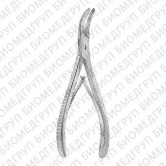 FO412R кусачки костные, по Luer, сильно изогнутые, длина 155 мм