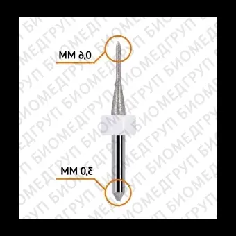 Фреза сферическая по стеклокерамике 0,6 / 3 мм Sirona