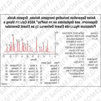 Dionex IonPac AS24 Analytical  Guard Columns