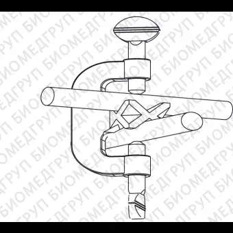 Узел крепежный, винт с накатанной головкой M8, d 16,5, угол 18090, резьба 8, нержавеющая сталь, Bochem, 5350