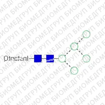 Nгликан AdvanceBio InstantQ Man5/M5 олигоманноза 5 ранее ProZyme. Nгликан, помеченный InstantQ, для использования в качестве качественного стандарта с системой анализа гликанов GlyQ