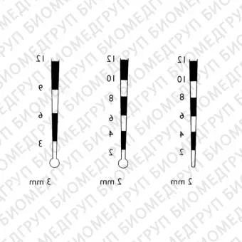 LM 2352B  зонд пародонтологический со шкалой 2 мм