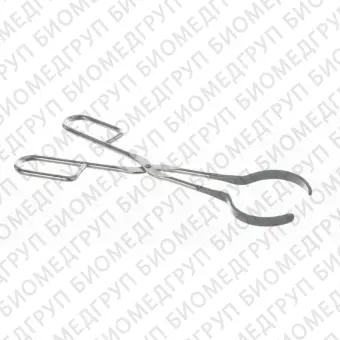 Щипцы для колб, нержавеющая сталь 18/10 EPoli с полиамидным покрытием концов, 250 мм, 1 шт., Bochem, 2179