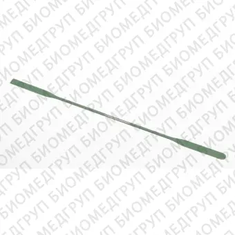 Микрошпатель двухсторонний, длина 185 мм, лопатка 504 мм, диаметр ручки 2 мм, тефлоновое покрытие, Bochem, 3711