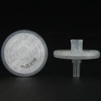 Фильтрующая насадка, d пор 0,45 мкм, d мембраны 13 мм, поливинилиденфторид PVDF гидрофильный, 100 шт., Импорт, C0000290