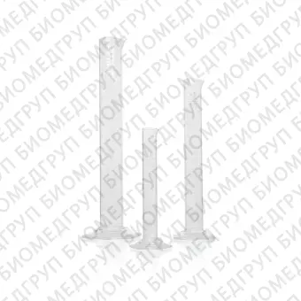 Цилиндр мерныи, 1000 мл, класс В, ц.д. 10,0 мл, БС, линейная градуировка, шестигранное основание, 1 шт./уп., Duran DWK, 2139654