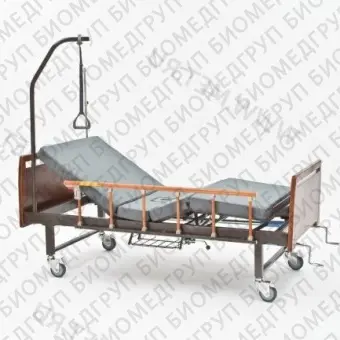 Четырехсекционная кровать  для лежачих больных c туалетом