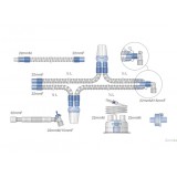 Контур дыхательный для ИВЛ гладкоствольный  ?15 мм 150 см с влагосборником и увлажнителем   Mederen