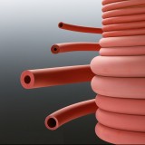 Шланг лабораторный вакуумный, натуральный каучук (NR), цвет красный, 25 м/уп., Deutsch & Neumann, Shlang-vac_NR