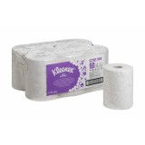 Полотенца бумажные 100 х 0,198 м, Kleenex Ultra Slimroll, рулонные, белые, двухслойные, 6 рулонов х 100 м, Kimberly-Clark, 6781