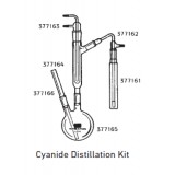 Дистиллятор стеклянный для определения цианида, 1000 мл, 1 шт., DWK Life Sciences (Duran, Wheaton, Kimble), 377160