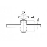 Кран химический, одноходовой, линейный, диаметр 2,5 мм, стекло СН-1, Россия, 312