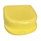Plastic Box бокс пластиковый, 78*83*45, цвет: светло-желтый