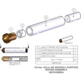 Ротор в сборе, 6,0 мм, 155 мкл; Включает втулку ротора, приводной наконечник, нижнюю прокладку и крышку