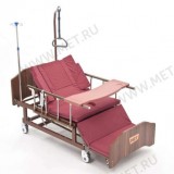 Электрическая фукциональая кровать для ухода за лежачими больными с переворотом и туалетом